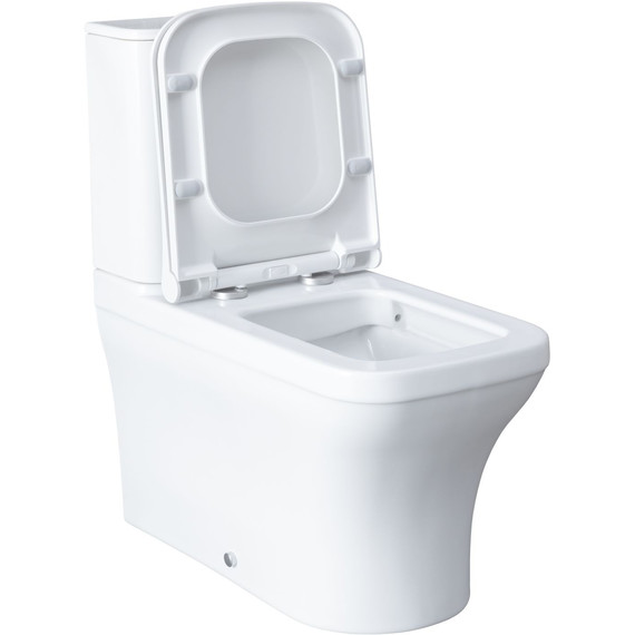 Унитаз-компакт Allen Brau Infinity 4.21012.20 с тонкой крышкой микролифт - фото 5