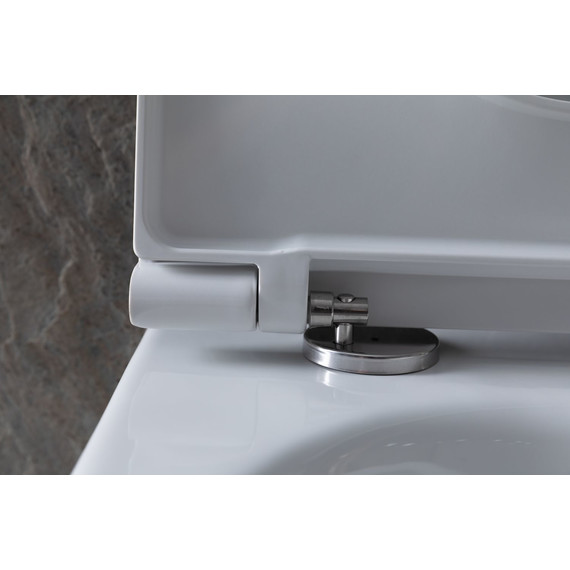 Унитаз подвесной безободковый Allen Brau Reality 4.32006.20 с крышкой микролифт - фото 8