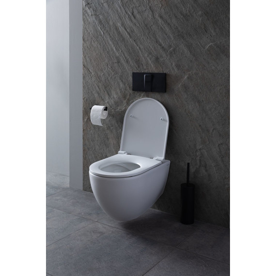 Унитаз подвесной безободковый Allen Brau Reality 4.32006.20 с крышкой микролифт - фото 12