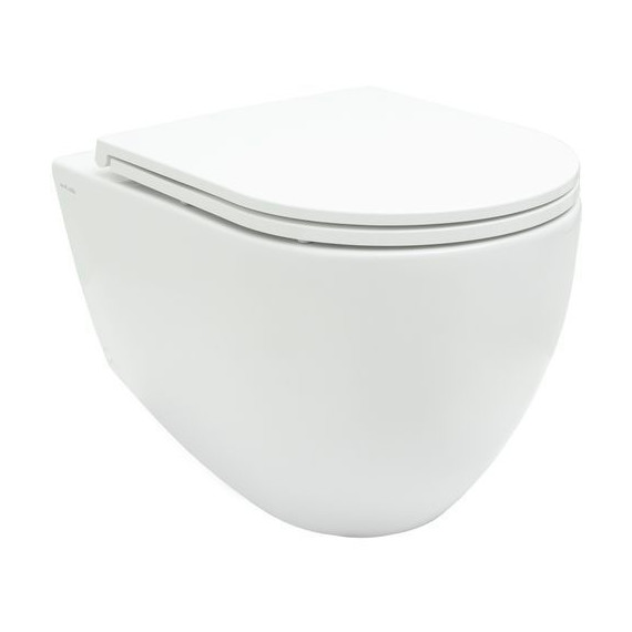 Унитаз подвесной безободковый Allen Brau Reality 4.32006.20 с крышкой микролифт - фото 