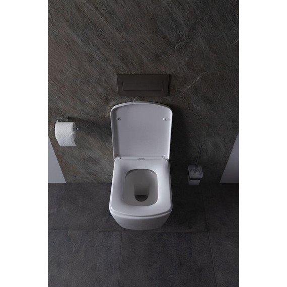 Унитаз подвесной безободковый Allen Brau Liberty 4.33004.20 с крышкой микролифт - фото 19