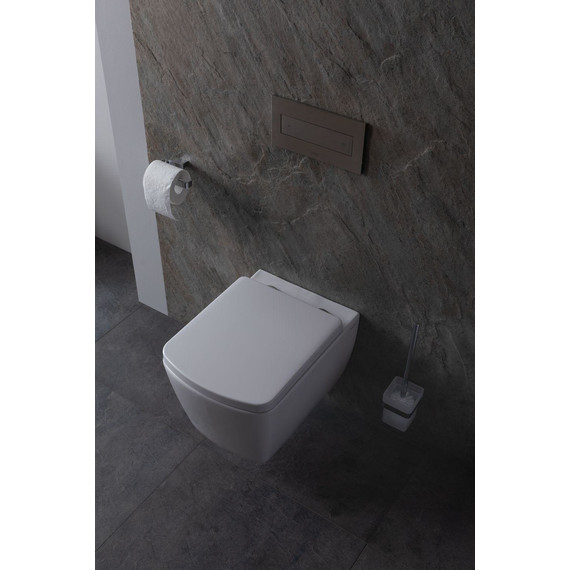 Унитаз подвесной безободковый Allen Brau Liberty 4.33004.20 с крышкой микролифт - фото 22