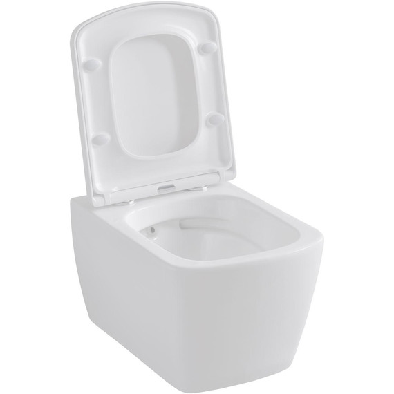 Унитаз подвесной безободковый Allen Brau Liberty 4.33004.20 с крышкой микролифт - фото 4