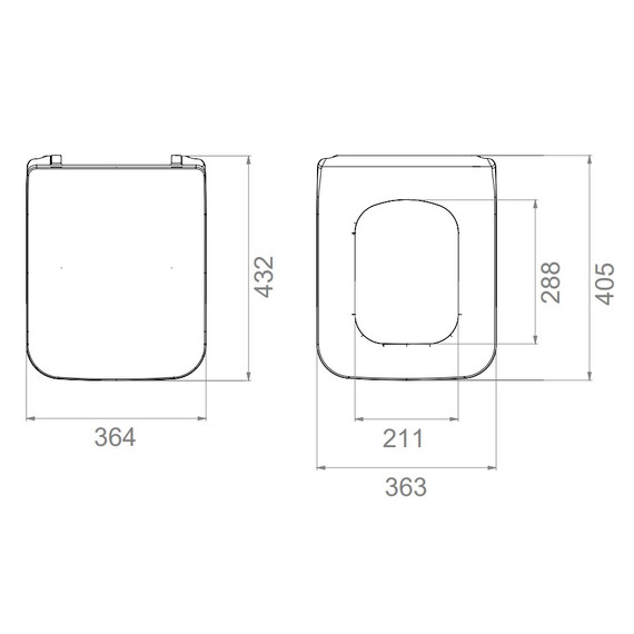 Унитаз подвесной безободковый Allen Brau Liberty 4.33007.20 с тонкой крышкой микролифт - фото 37