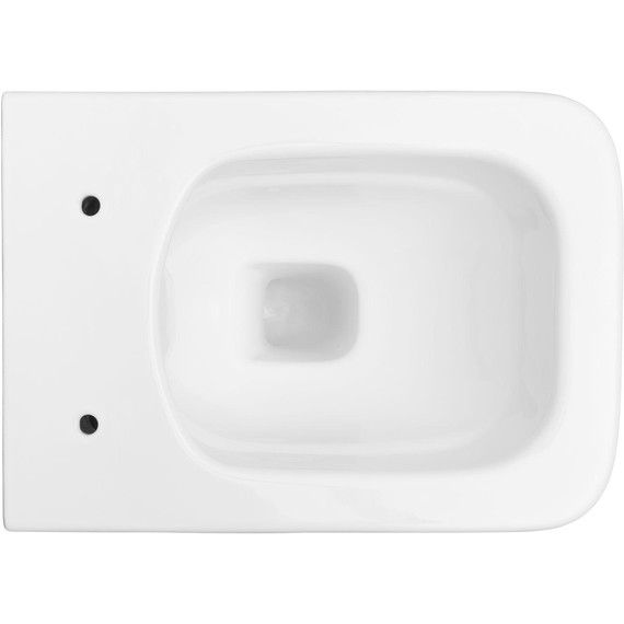 Унитаз подвесной безободковый Allen Brau Liberty 4.33007.20 с тонкой крышкой микролифт - фото 8