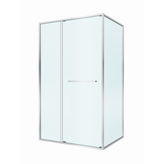 Душевое ограждение Cezares Lux 120x90 см LUX-AH-FS-11-120/90-C-CR, хром/прозрачное - фото 5