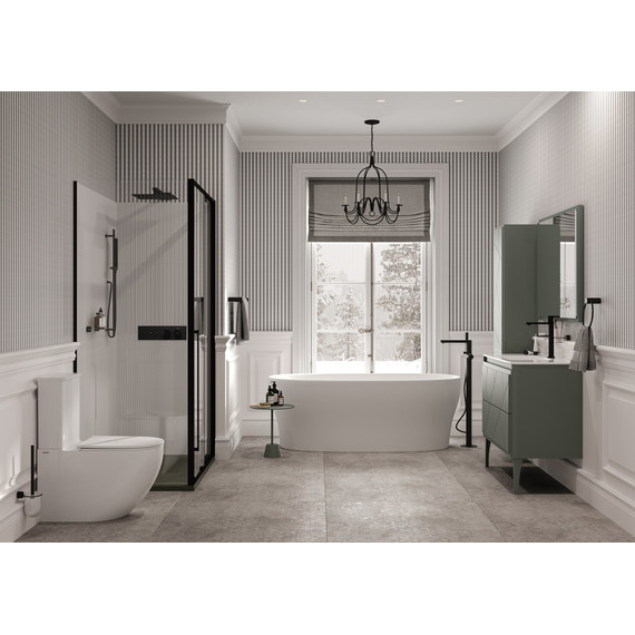 Ванна каменная Allen Brau Solid Stone Krion Neo 170x80 2.35001.21, белый матовый - фото 10