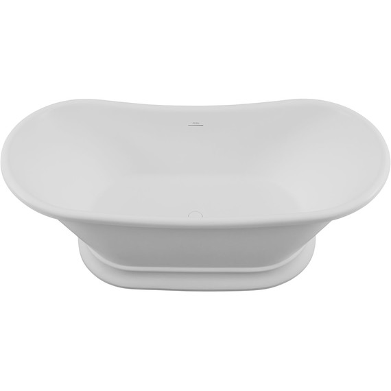 Ванна каменная Allen Brau Solid Stone Krion Classic 171x75 2.35004.21, белый матовый - фото 4