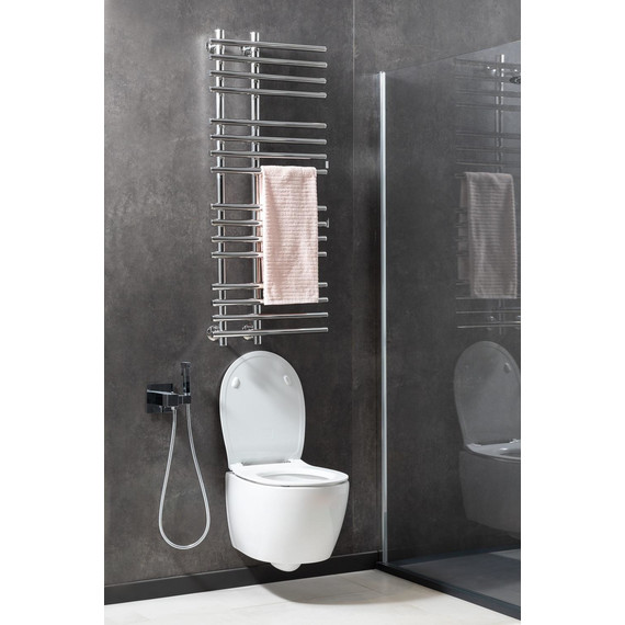 Унитаз приставной безободковый Allen Brau Fantasy 4.11004.20 с тонкой крышкой микролифт - фото 15