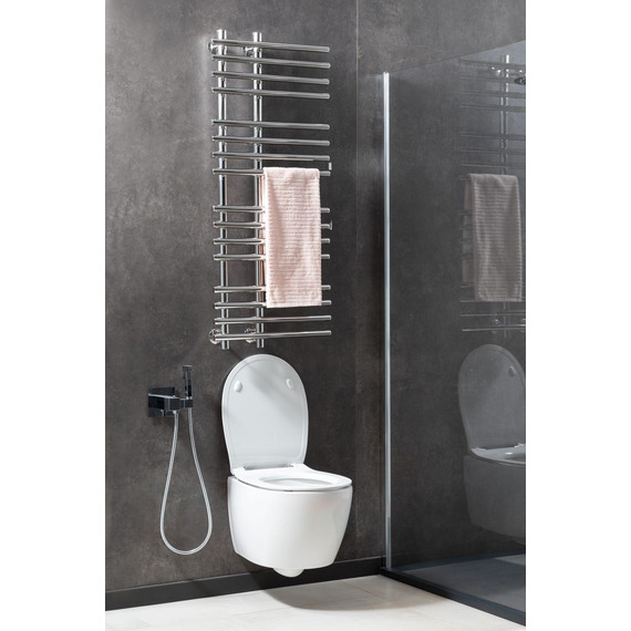 Унитаз приставной безободковый Allen Brau Fantasy 4.11004.20 с тонкой крышкой микролифт - фото 21