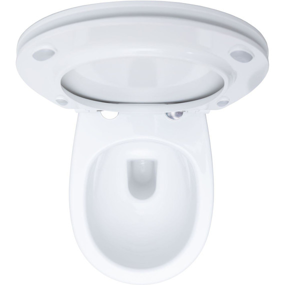 Унитаз приставной безободковый Allen Brau Fantasy 4.11004.20 с тонкой крышкой микролифт - фото 6