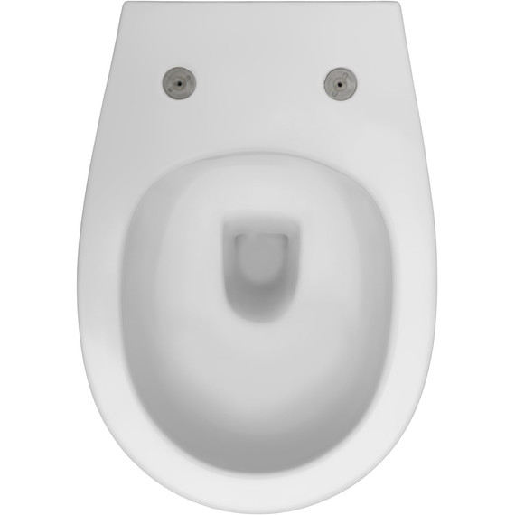 Унитаз приставной безободковый Allen Brau Fantasy 4.11004.21 с тонкой крышкой микролифт, белый матовый - фото 11