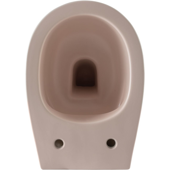 Унитаз приставной безободковый Allen Brau Fantasy 4.11004.SM с тонкой крышкой микролифт, розовый - фото 12