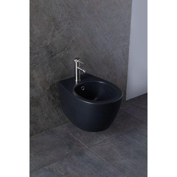 Биде подвесное Allen Brau Fantasy 4.11006.31, чёрный матовый - фото 14