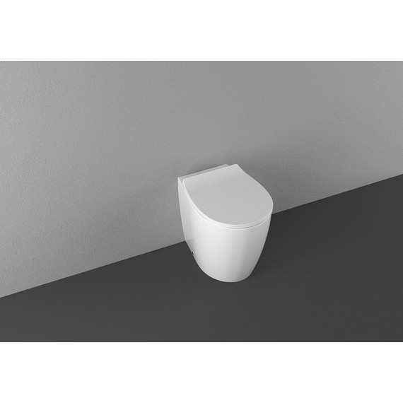 Унитаз приставной безободковый Allen Brau Fantasy 4.11007.20 с тонкой крышкой микролифт - фото 40