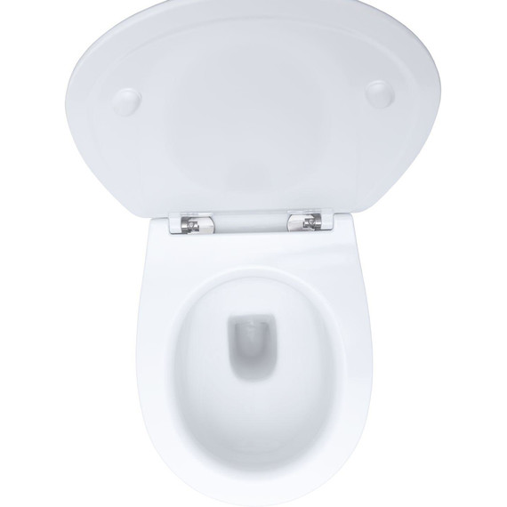 Унитаз приставной безободковый Allen Brau Fantasy 4.11007.20 с тонкой крышкой микролифт - фото 7