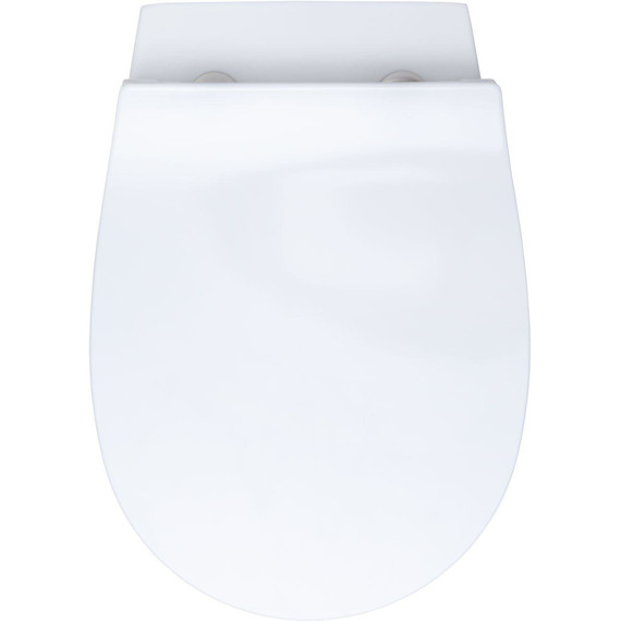 Унитаз приставной безободковый Allen Brau Fantasy 4.11007.20 с тонкой крышкой микролифт - фото 8