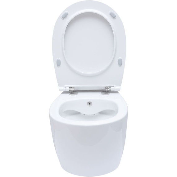 Унитаз-биде подвесной безободковый Allen Brau Fantasy 4.11HC1.20 с тонкой крышкой микролифт - фото 6