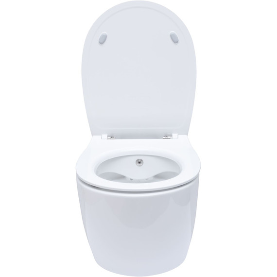 Унитаз-биде подвесной безободковый Allen Brau Fantasy 4.11HC1.20 с тонкой крышкой микролифт - фото 4