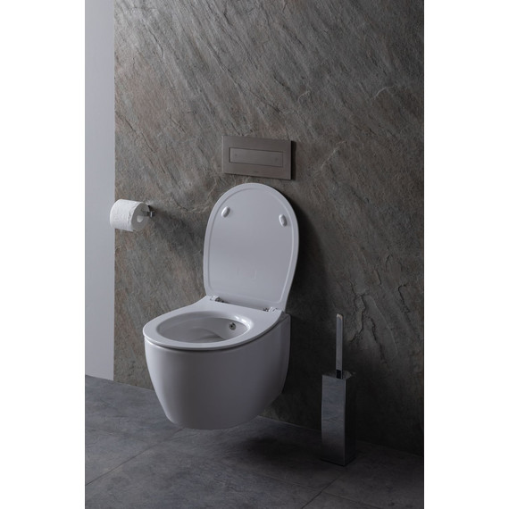 Унитаз-биде подвесной безободковый Allen Brau Fantasy 4.11HC1.20 с тонкой крышкой микролифт - фото 18