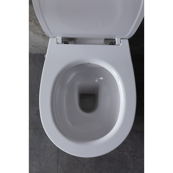 Унитаз-биде подвесной безободковый Allen Brau Fantasy 4.11HC1.20 с тонкой крышкой микролифт - фото 22