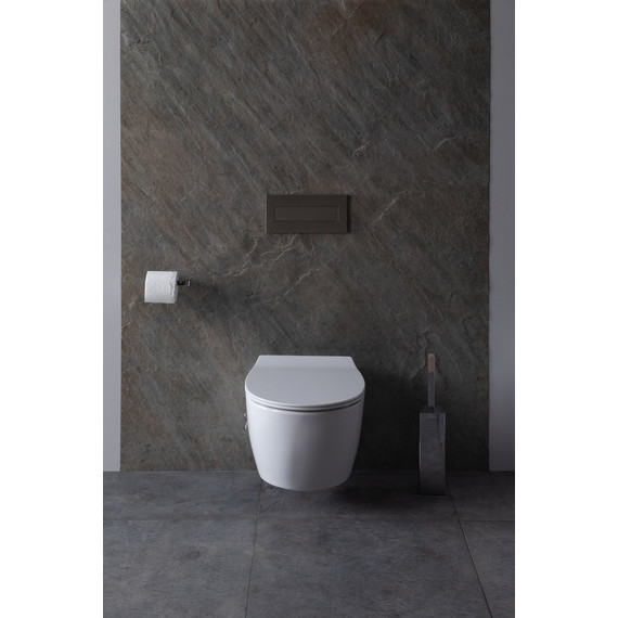 Унитаз-биде подвесной безободковый Allen Brau Fantasy 4.11HC1.20 с тонкой крышкой микролифт - фото 32