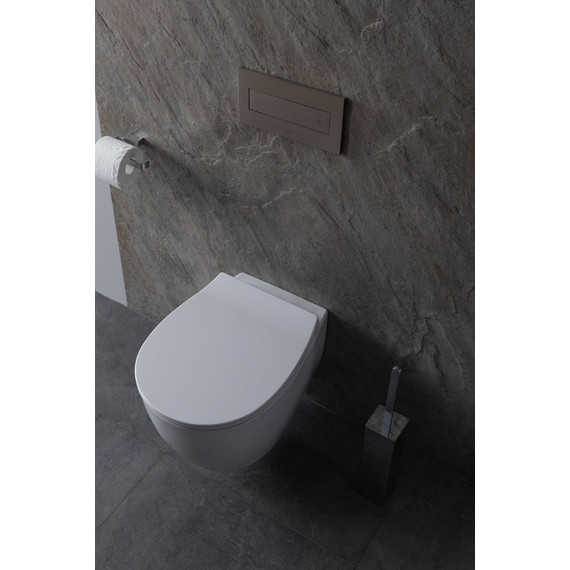 Унитаз-биде подвесной безободковый Allen Brau Fantasy 4.11HC1.20 с тонкой крышкой микролифт - фото 30