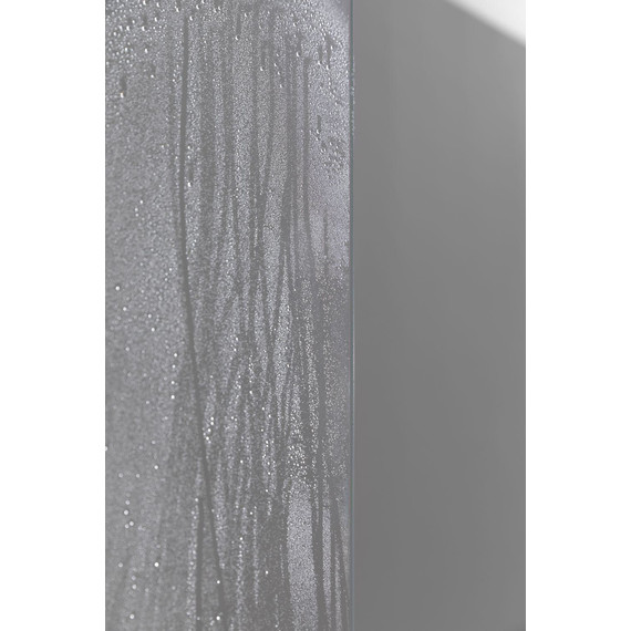 Шторка для ванны Allen Brau Priority 80x150 см 3.31024.BA, серебро браш/прозрачное - фото 13
