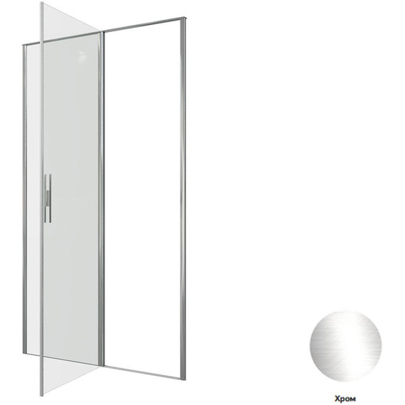 Душевая дверь Allen Brau Priority 120 см 3.31007.00, хром/прозрачное - фото 12