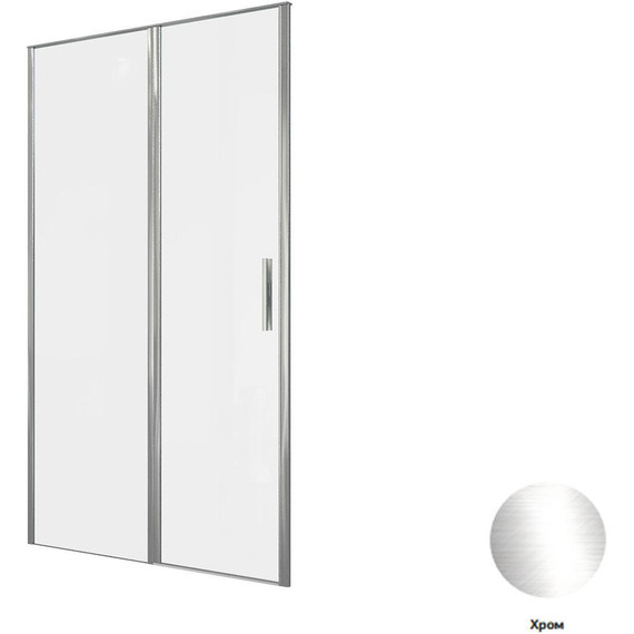 Душевая дверь Allen Brau Priority 120 см 3.31007.00, хром/прозрачное - фото 13