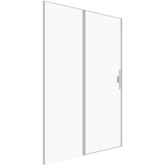 Душевая дверь Allen Brau Priority 120 см 3.31008.BA, серебро браш/прозрачное - фото 