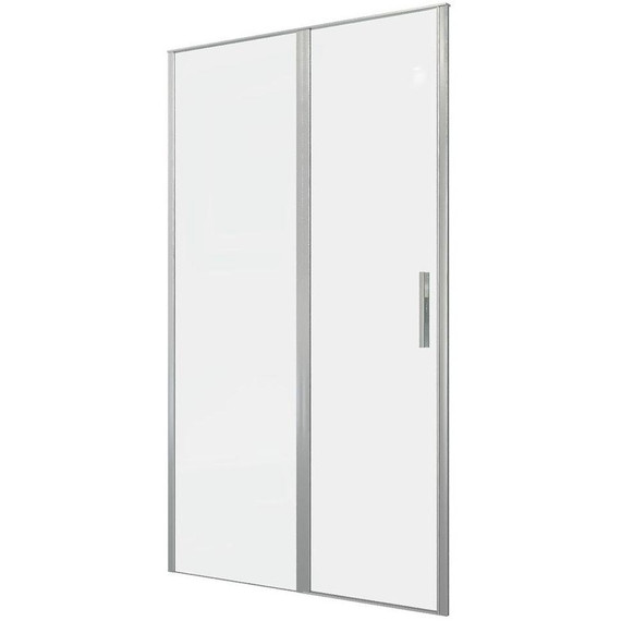 Душевая дверь Allen Brau Priority 120 см 3.31008.BA, серебро браш/прозрачное - фото 2