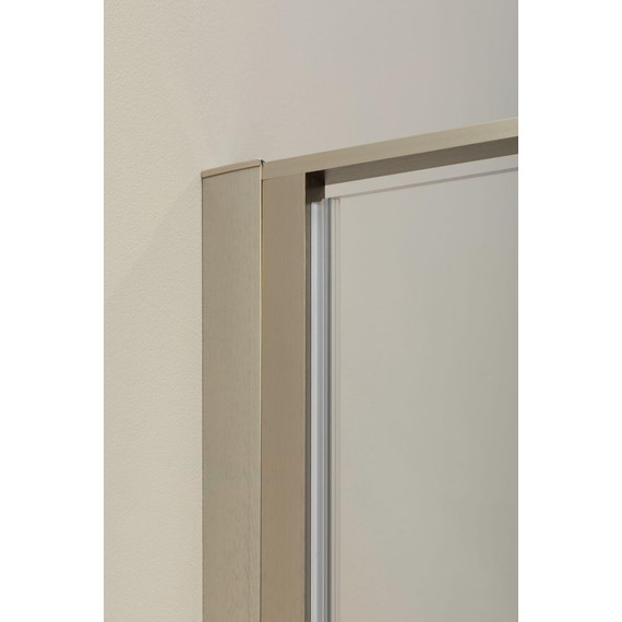 Душевая дверь Allen Brau Priority 120 см 3.31008.BA, серебро браш/прозрачное - фото 6