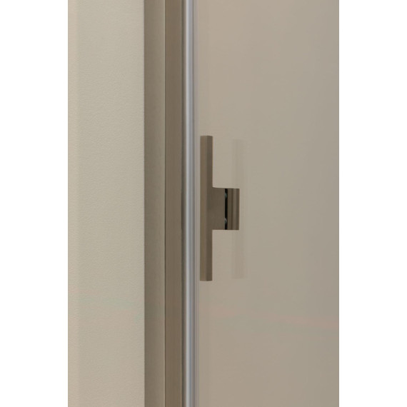 Душевая дверь Allen Brau Priority 120 см 3.31008.BA, серебро браш/прозрачное - фото 7