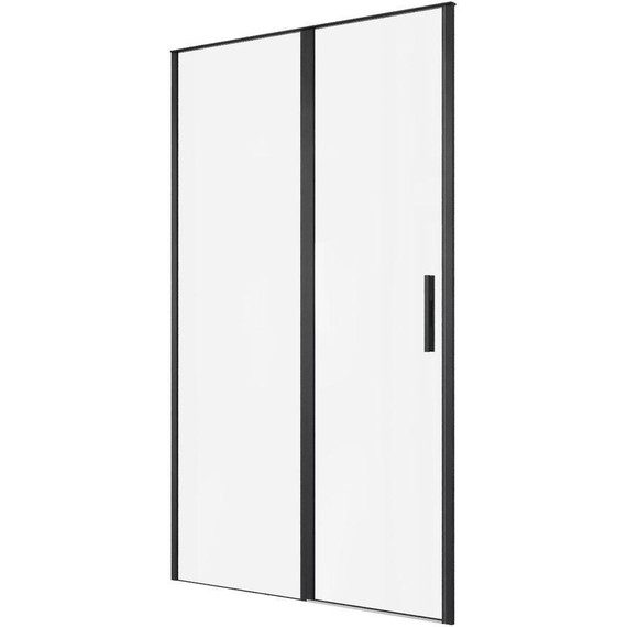 Душевая дверь Allen Brau Priority 120 см 3.31009.BBA, чёрный браш/прозрачное - фото 2