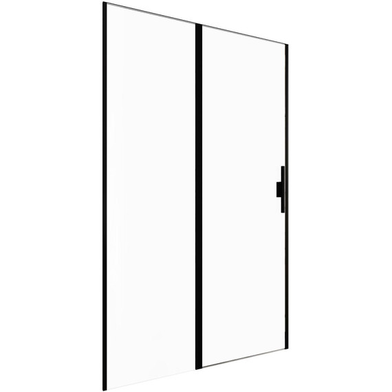 Душевая дверь Allen Brau Priority 120 см 3.31009.BBA, чёрный браш/прозрачное - фото 3