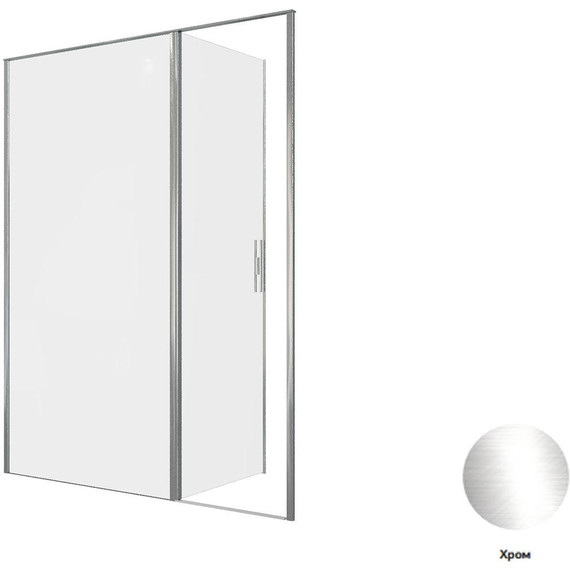 Душевая дверь Allen Brau Priority 160 см 3.31037.00 (стекло 8 мм) хром/прозрачное - фото 12