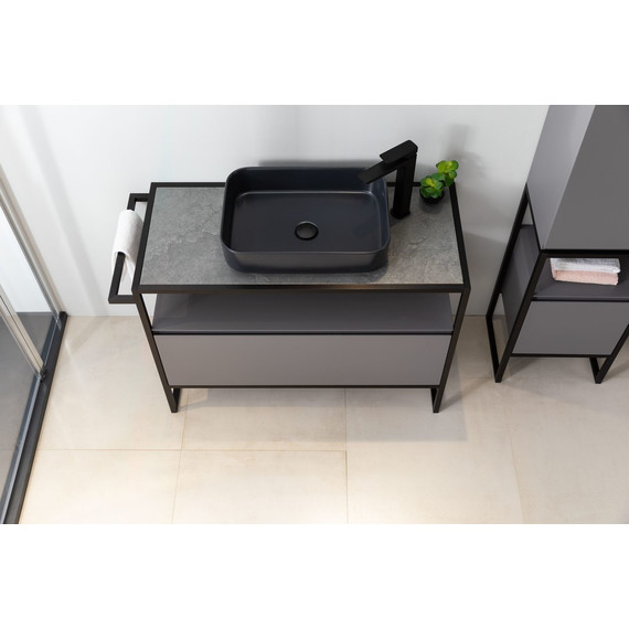 Раковина-чаша Allen Brau Fantasy 50 см 4.11021.31, чёрный матовый - фото 12