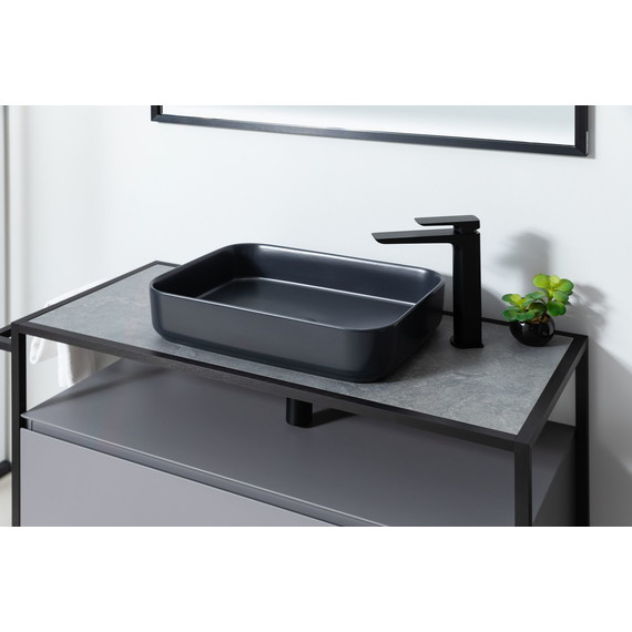 Раковина-чаша Allen Brau Fantasy 50 см 4.11021.31, чёрный матовый - фото 14