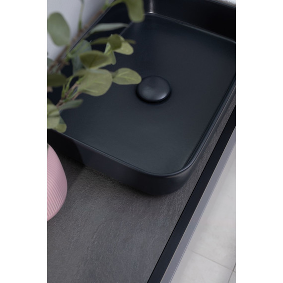 Раковина-чаша Allen Brau Fantasy 50 см 4.11021.31, чёрный матовый - фото 7