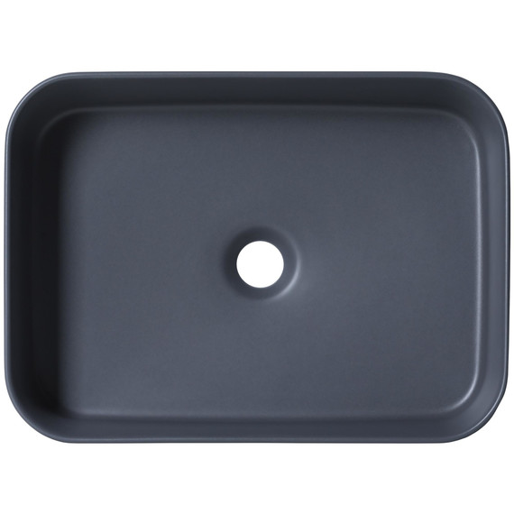 Раковина-чаша Allen Brau Fantasy 50 см 4.11021.AN, антрацит - фото 3