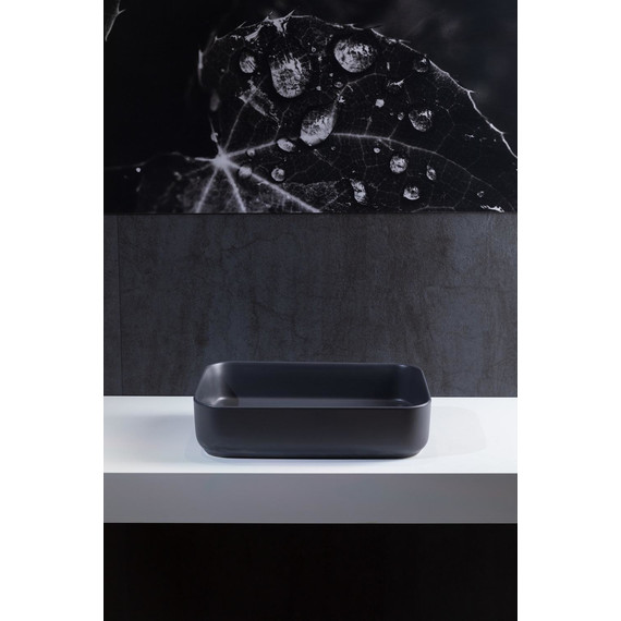 Раковина-чаша Allen Brau Fantasy 50 см 4.11021.AN, антрацит - фото 5