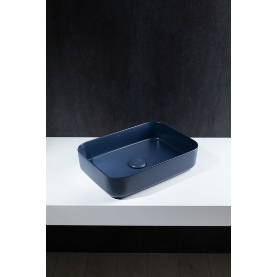 Раковина-чаша Allen Brau Fantasy 50 см 4.11021.ID, индиго - фото 4