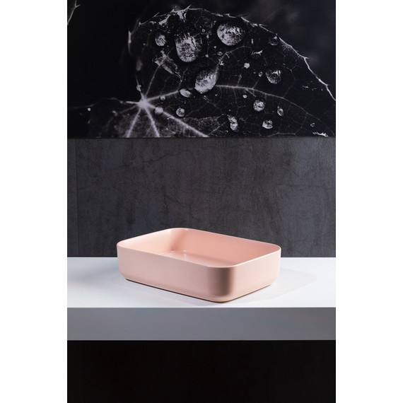 Раковина-чаша Allen Brau Fantasy 50 см 4.11021.SM, розовый - фото 4