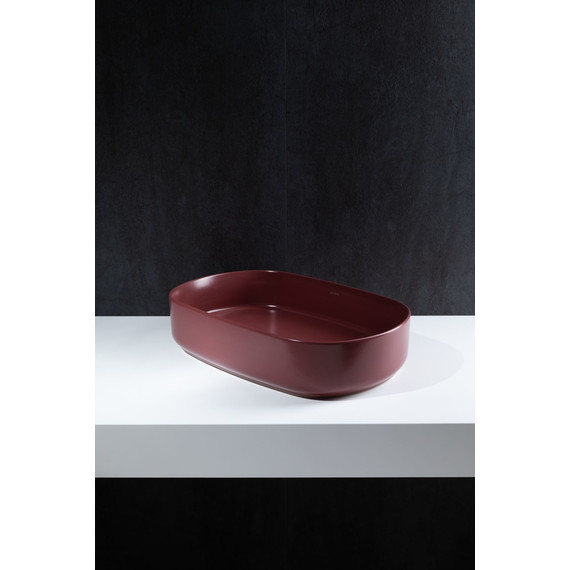Раковина-чаша Allen Brau Fantasy 55 см 4.11022.BD, бордо - фото 5