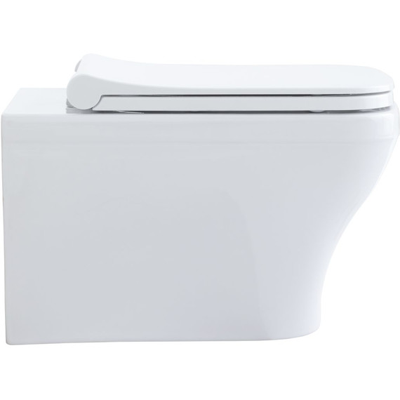 Унитаз подвесной безободковый Allen Brau Infinity 4.21011.20 с крышкой микролифт - фото 4