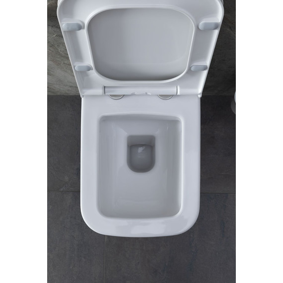 Унитаз подвесной безободковый Allen Brau Infinity 4.21011.20 с крышкой микролифт - фото 16