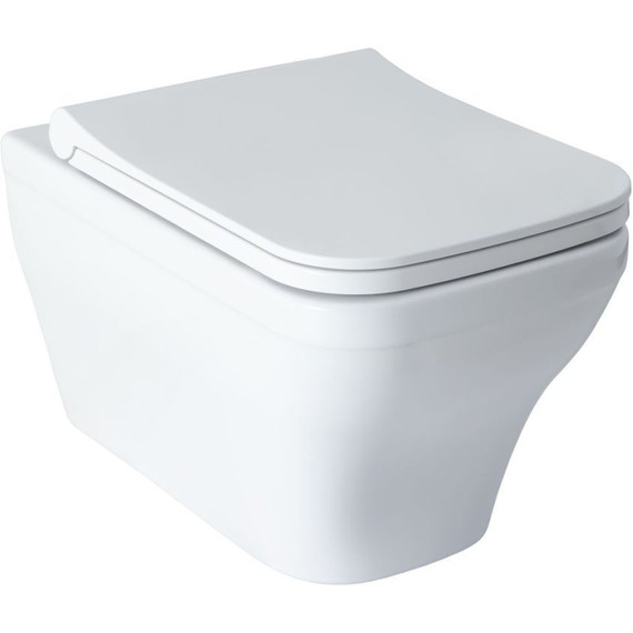 Унитаз подвесной безободковый Allen Brau Infinity 4.21011.20 с крышкой микролифт - фото 