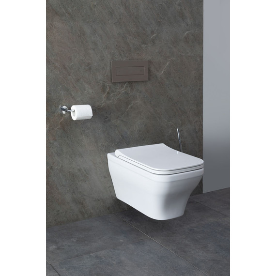 Унитаз подвесной безободковый Allen Brau Infinity 4.21011.20 с крышкой микролифт - фото 24