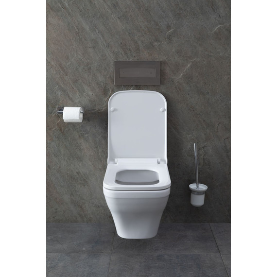 Унитаз подвесной безободковый Allen Brau Infinity 4.21011.20 с крышкой микролифт - фото 28